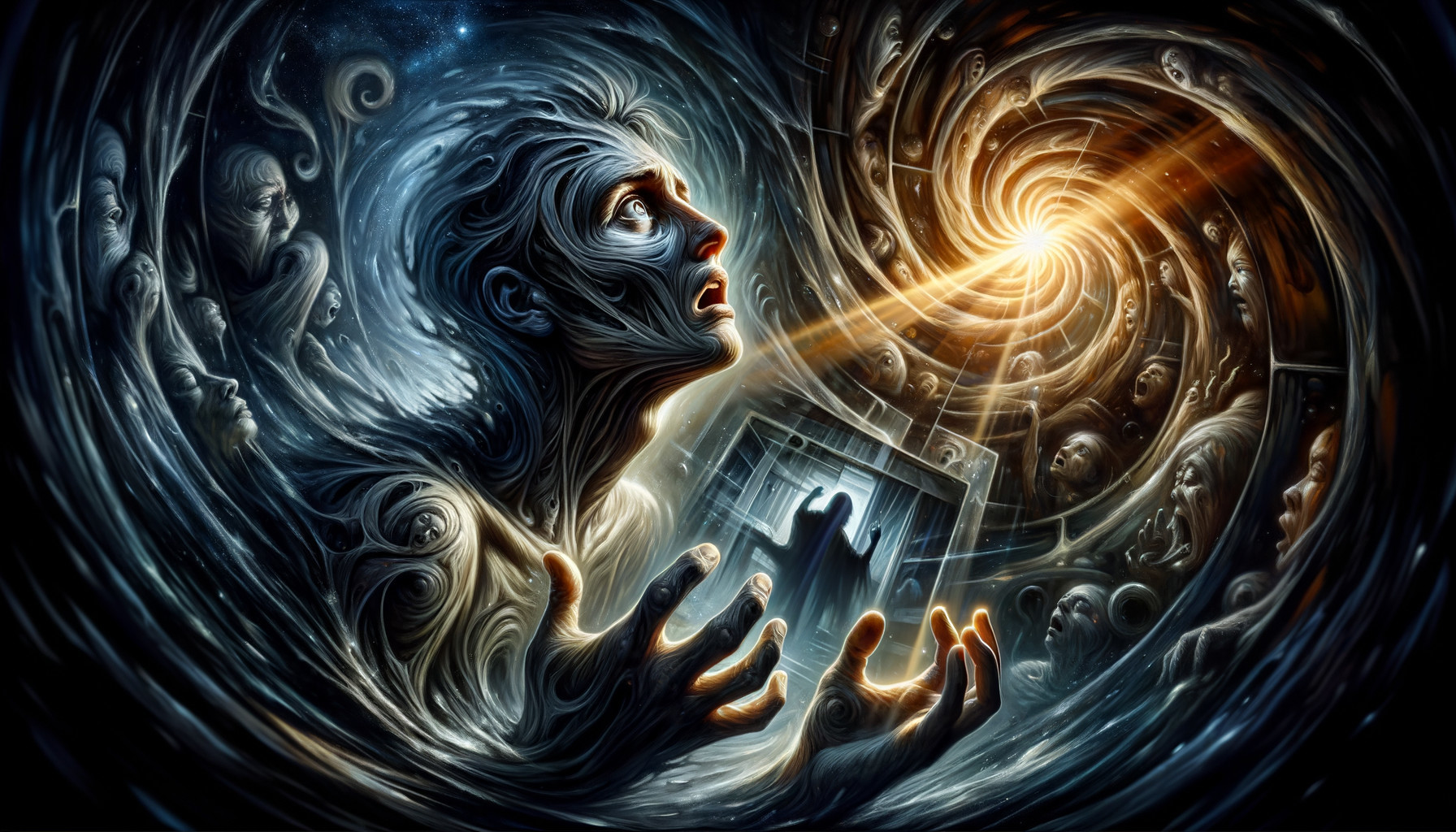 Deep coma visualization