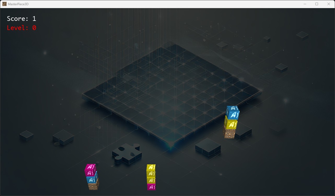 Space3D Game Screenshot