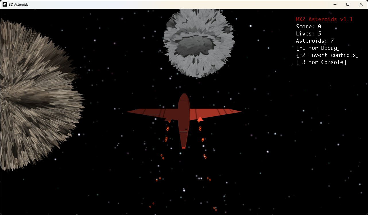 Space3D Game Screenshot